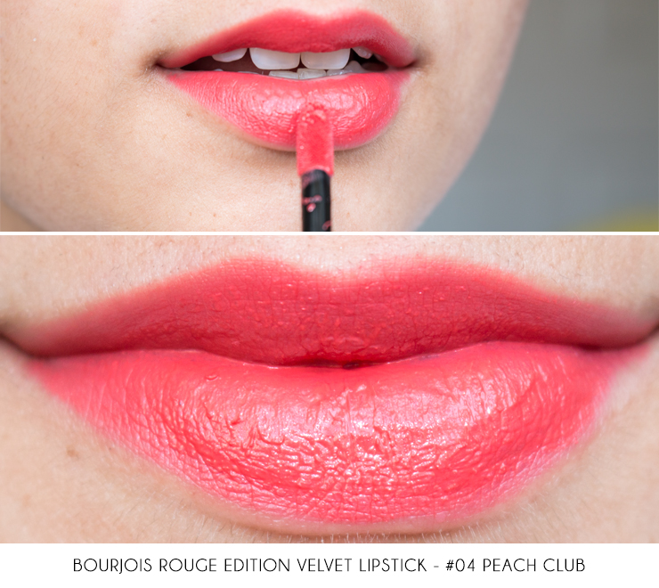 Bourjois Rouge Edition Velvet Lipstick Review Lip Swatches