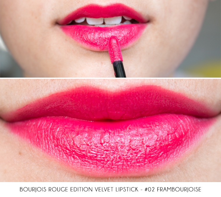 Bourjois Rouge Edition Velvet Lipstick Review Lip Swatches