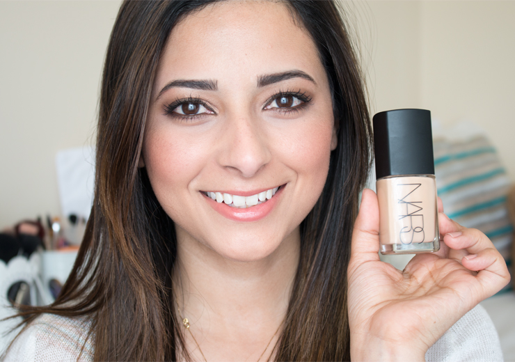 Nars Sheer Glow Foundation Review (Before & After)