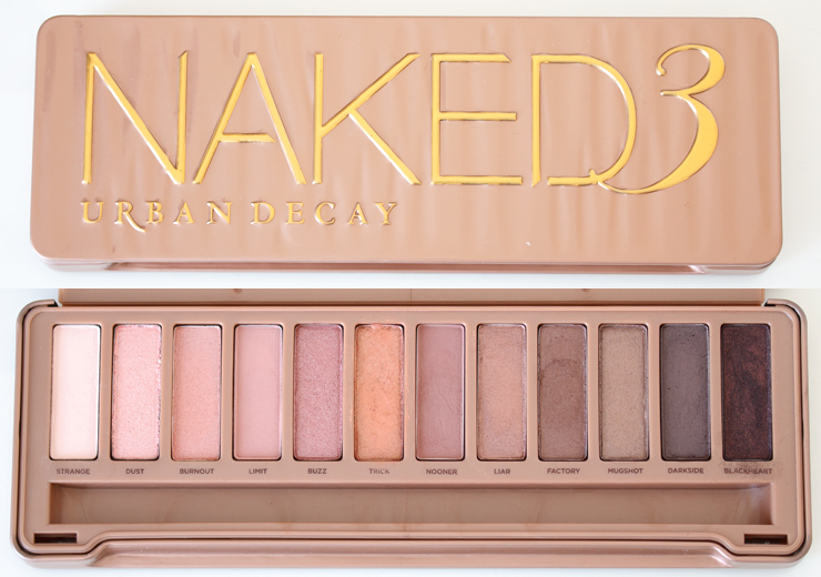 Urban Decay Naked Palette 1 2 3 Basics Comparison Overview