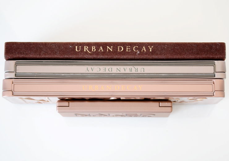 Urban Decay Naked Palette 1 2 3 Basics Comparison Overview